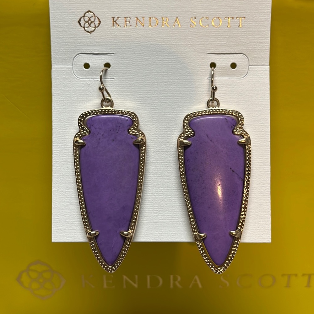 Kendra Scott Skyler Earrings - 💜Purple💜